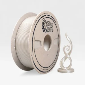 PLA+ SILK «Молочний перламутр» 0002, 1 кг SkyWire