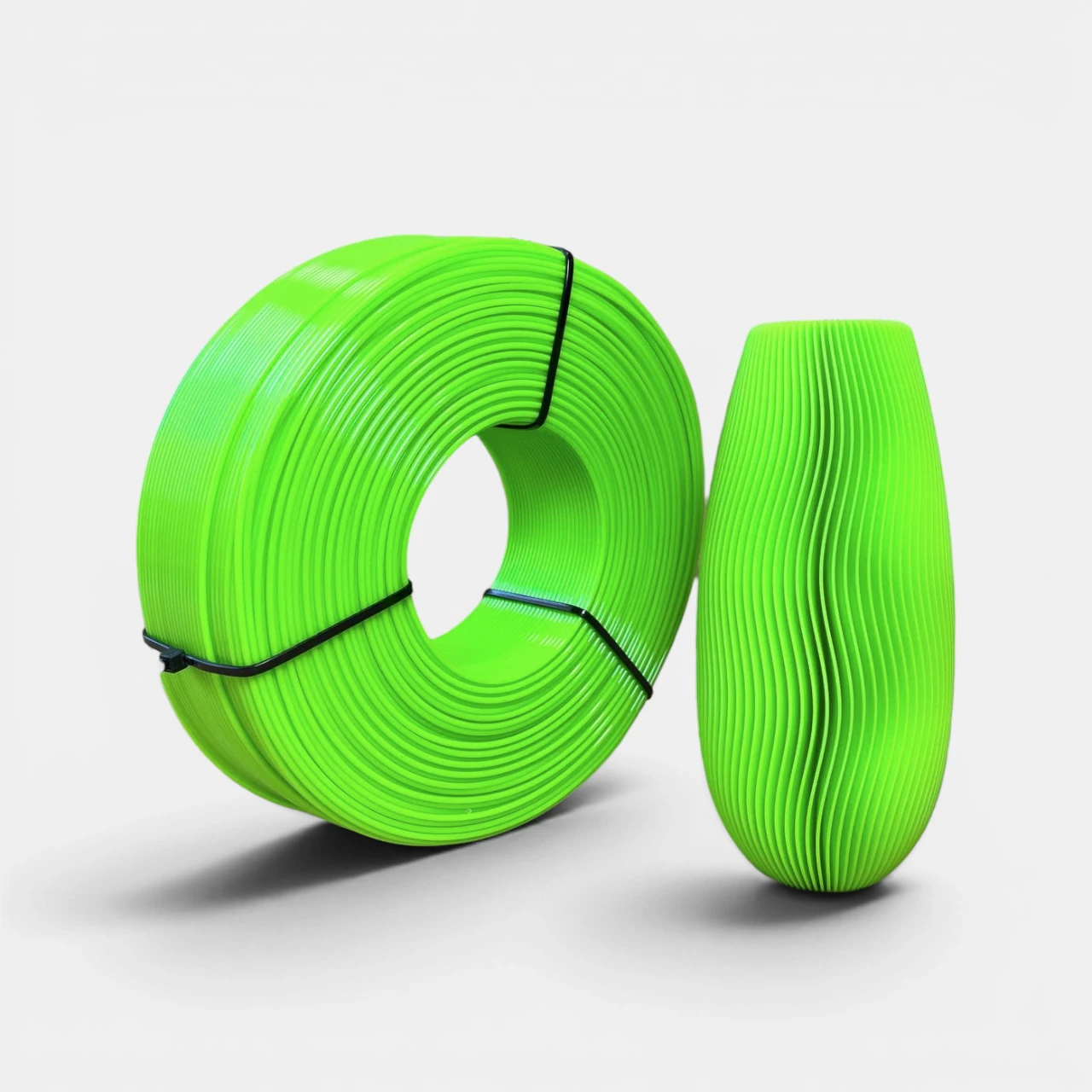 Філамент PETG “неоновий яблучний” 016, 1 кг SkyWire Філамент PETG "неоновий яблучний" 016, 1 кг SkyWire